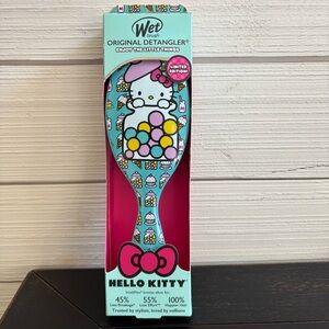 Wet Brush‎ Original Hello Kitty Detangling Brush Blue Limited Edition NEW In Box